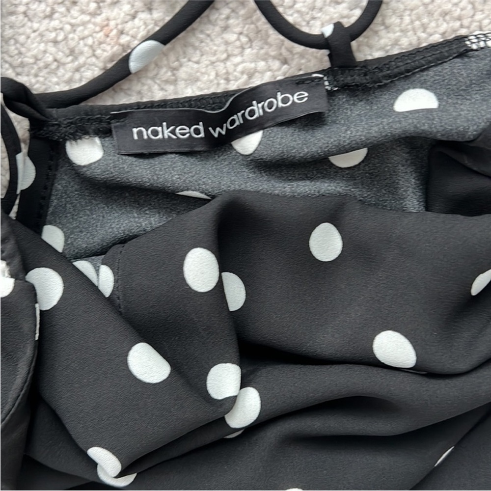 Maxi dress, polkadot Dress, - Picture 5 of 6